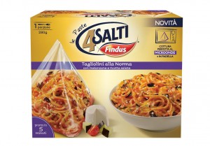4 Salti Findus_Tagliolini alla Norma