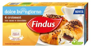 Findus_Dolce Buongiorno_Croissant con cacao e cioccolato