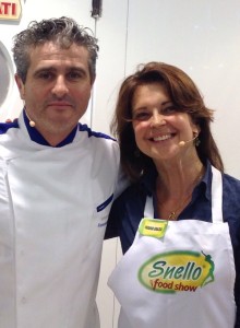 Lo chef Francesco Gotti e Maria Grazia Ferrarazzo - vincitrice del contest