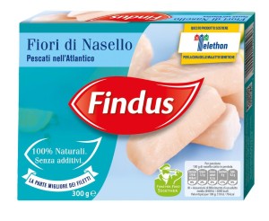Findus_Fiori di Nasello_300g_Telethon