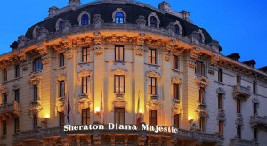 Perrier Street Art allo Sheraton Diana Majestic