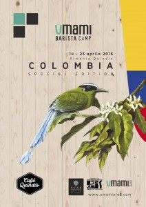 umami barista camp colombia 2016 - depliant fronte