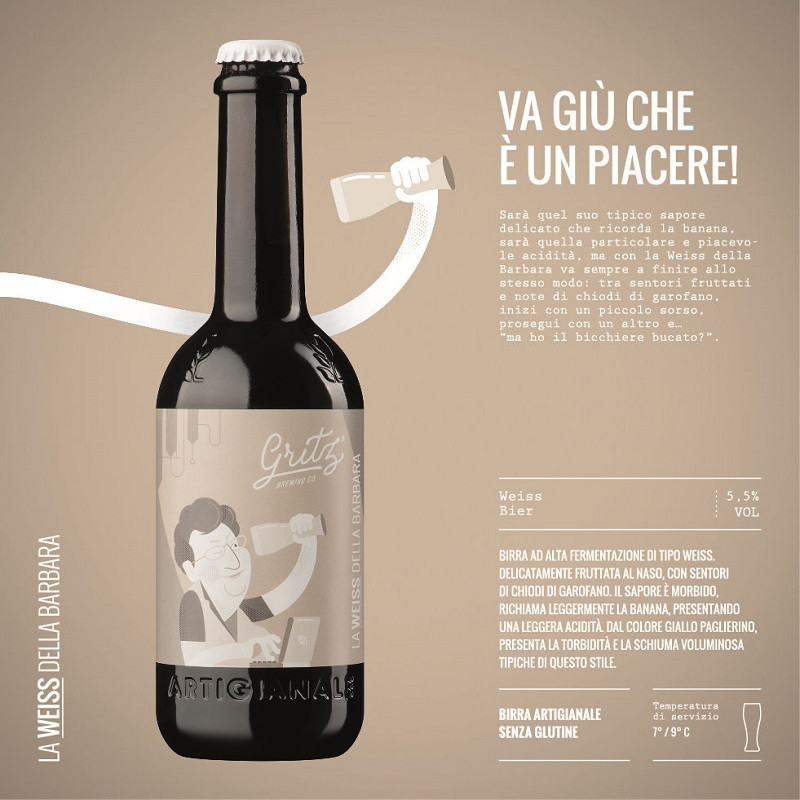 Con Gritz ogni birra è speciale La Barbara del Birrificio Gritz