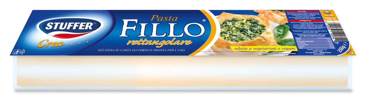 Pasta Fillo Stuffer “Crea” – Ora nel formato da 250 gr - Dolcitalia