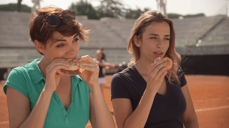 ragazze-sport-panino
