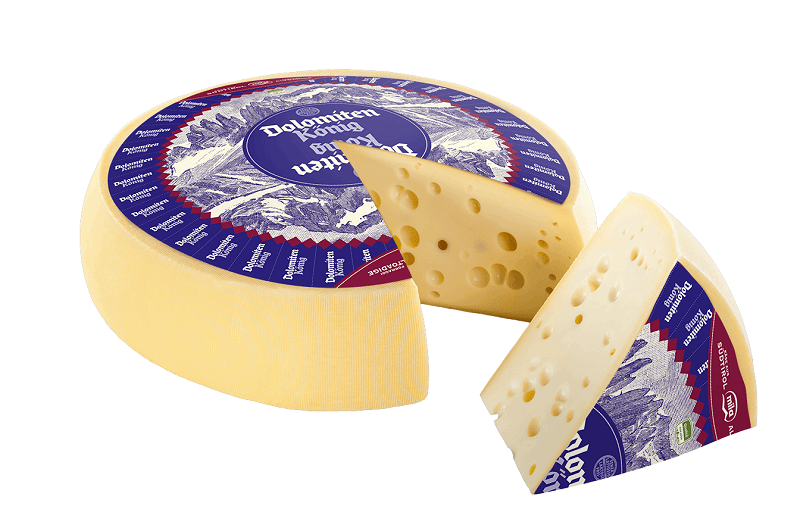 Formaggio Dolomitenkönig di Mila Solo latte 100 altoatesino per il