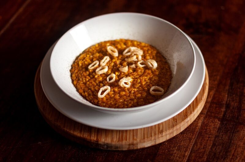 risotto-autunnale-alla-zucca-con-caffè-e-seppie-costadoro