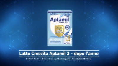 Al via la campagna Aptamil 3 latte di crescita: “Il suo futuro è nelle tue mani”