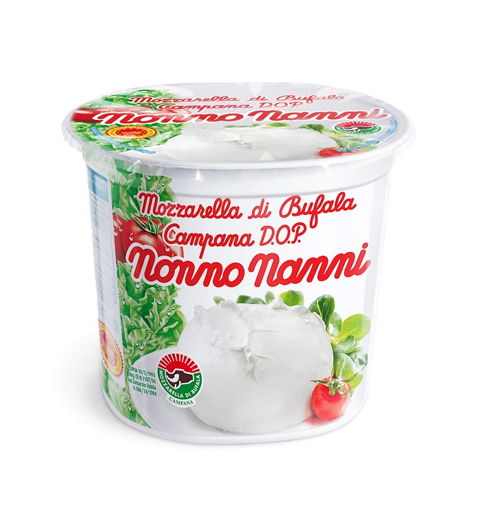 Nonno Nanni lancia la Mozzarella di Bufala Campana D.O.P. Una freschissima novità della tradizione casearia italiana