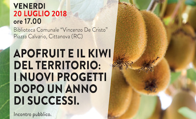 Apofruit presenta i futuri progetti per i kiwi in Calabria