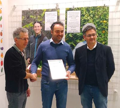 Ortofrutta: Naturland premia la cooperativa agricola la primavera di Campagnola di Zevio (VR)