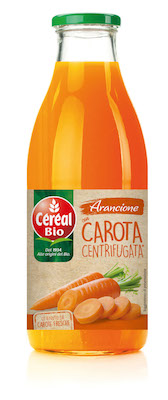 Novità Cereal Bio: Arancione con carota Centrifugata