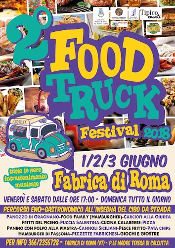 Food Truck Festival:  la seconda edizione dell'evento dedicato al cibo da strada