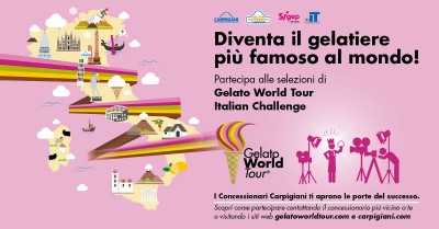 Gelato World Tour Italian Challenge, i migliori gelatieri si sfidano da Gerratana