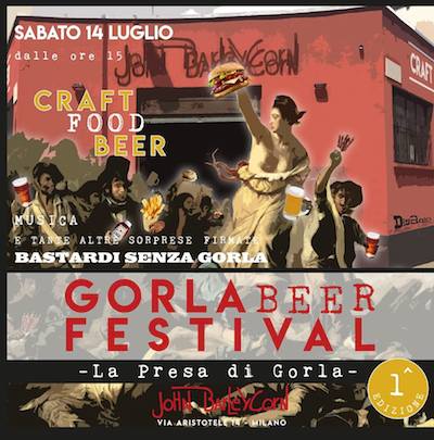 1° edizione del Gorla Beer Festival - Sabato 14 luglio