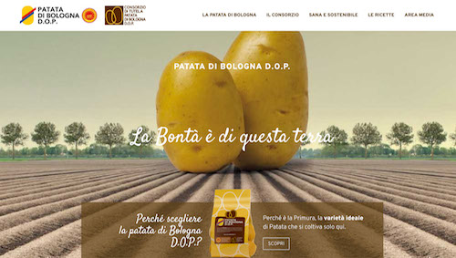 Patata di Bologna D.O.P. fra i tre Consorzi più digital d'Italia