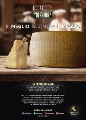Le varie identità del Parmigiano Reggiano - Lunedì 22 febbraio, presso il Labirinto della Masone a Fontanellato (Parma)