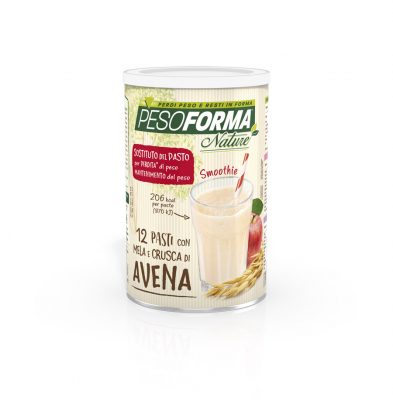 Pesoforma Nature Smoothie - Il pasto sostitutivo con Mela e crusca di Avena, ricco di proteine vegetali
