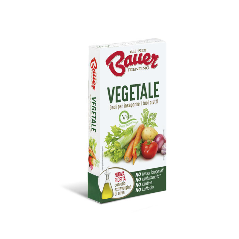 Dado Vegetale Bauer, ortaggi di prima scelta