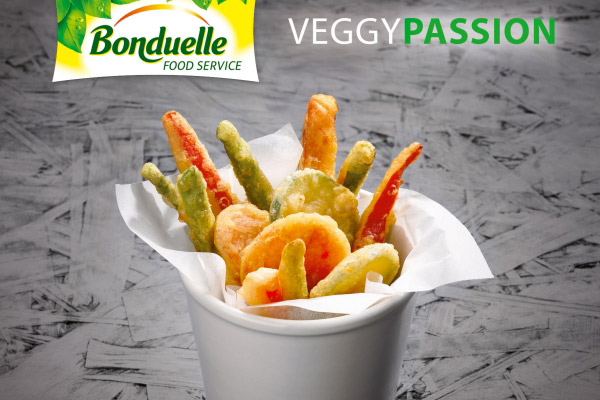 VeggyPassion di Bonduelle Food Service presenta “Tempura di verdure”