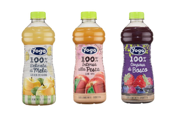YOGA presenta i succhi 100% solo frutta, l'intensità di un'esperienza unica  - IndexFood