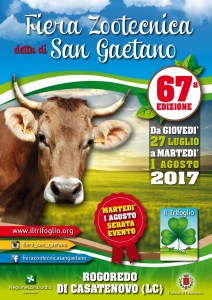 Tre Convegni alla Fiera Zootecnica detta di San Gaetano - Dal 27 al 31 luglio 2017