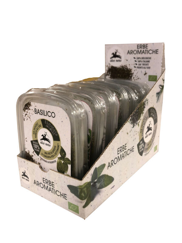 Alce Nero lancia le erbe aromatiche - Biologiche, fresche, tritate e pronte all'uso