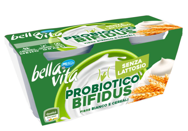 Arriva il nuovo yogurt bella vita probiotico bifidus di Latteria Merano