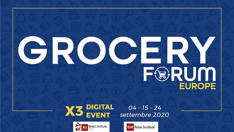 Grocery Forum Europe 2020: il 15 settembre il secondo appuntamento del grande evento digitale, per analizzare nuovi paradigmi e sfide della distribuzione moderna