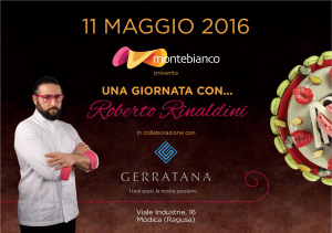 Dessert & Gelato, l'11 maggio Roberto Rinaldini ospite da Gerratana srl