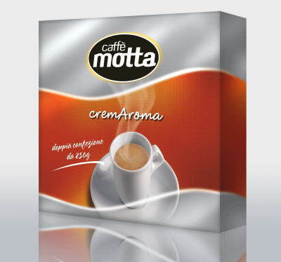 Caffè Motta presenta "Cremaroma" dal gusto mix di arabica e robusta