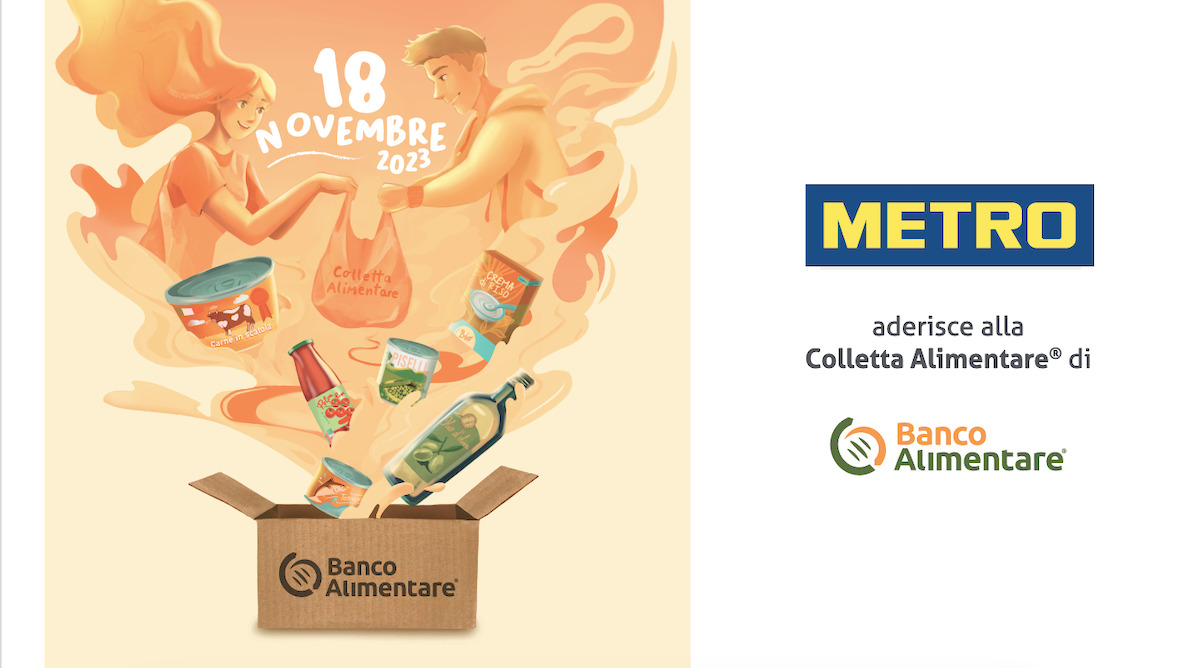 Anche Nel 2023 Metro Italia Sostiene La Giornata Nazionale Della Colletta Alimentare
